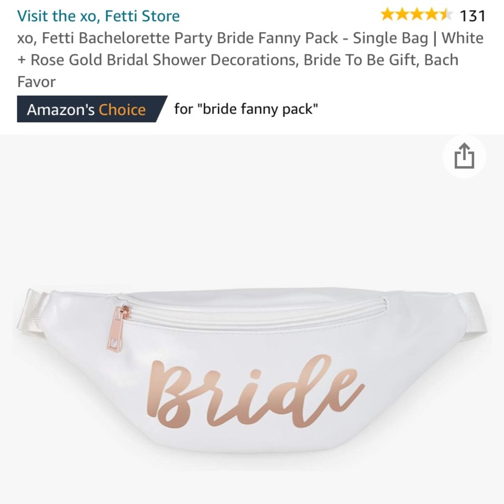 Bridal Fanny Pack